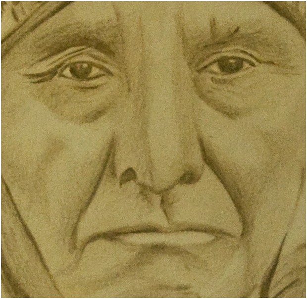Close up view
